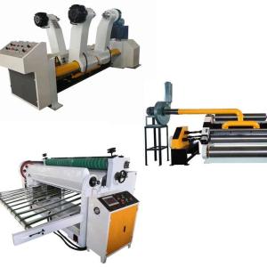 China Corrugating Computerized Corrugated Cardboard Production Line For Two Layer 2 Ply wholesale