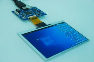 China 800x480 Pixel HMI Touch Screen Panel , 400cd/M2 7 Inch Tablet Display wholesale