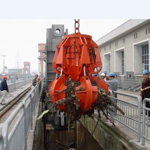 China Hydraulic Garbage Crane Grab Bucket For Sewer Garbage Disposal wholesale