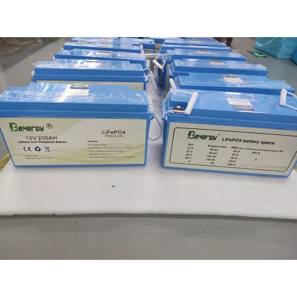 200Ah Lifepo4 Battery Packs Rechargeable For Solar System RV