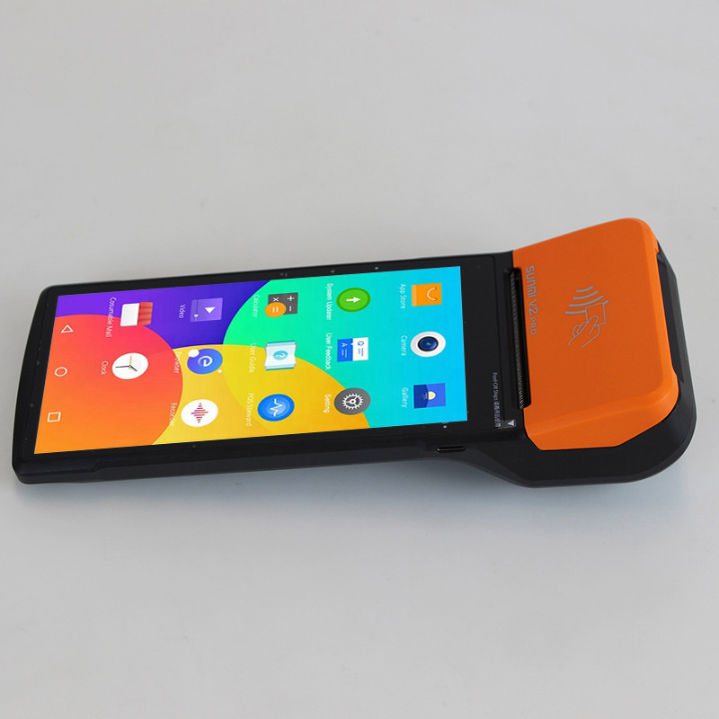 5.99" Screen 2G Android Handheld POS Terminal For Restaurant