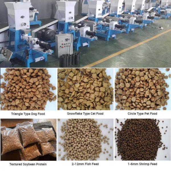 Quality Small Business Dry Fish Feed Extruder Puffing Machine Grain Animal Feed Mill for sale