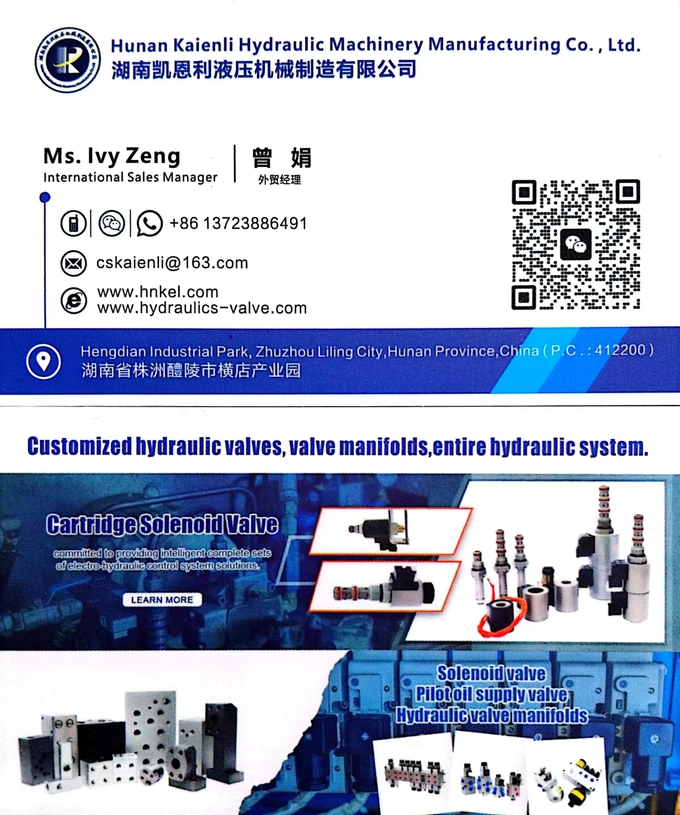 Hydraforce 2 Way Proportional Solenoid Valve Overflow Pressure Reducing Valve