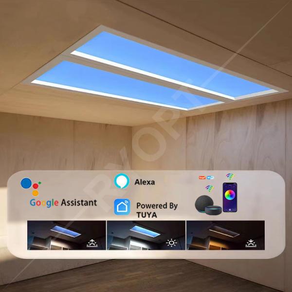 Quality No Flicker 100W LED Simulate Sunlight , 30 Degree Faux Skylight LED for sale