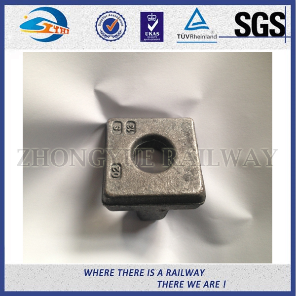 Railroad Fsatener Crane Rail Clips For North Africa , K Type KPO MTH Railway Clip