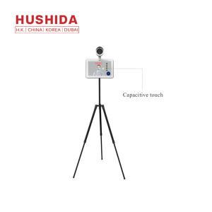 Indoor Face Recognition Thermometer 10 Points Capactive Touch Dual Infrared Camera