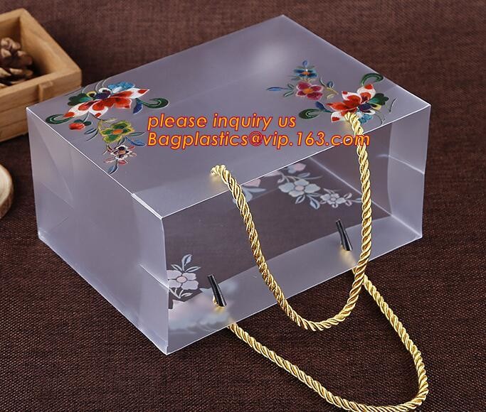 Promotional customized high quality soft loop plastic cloth bag,manufacturer custom soft loop handle polyethylene PE pla