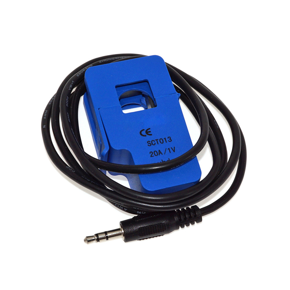 SCT013-020 Split Core AC Current Transformer 20A/1V 3.5mm AC Current Sensor