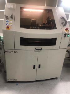MPM 125 SMT Screen Printer / Speedline Printer English User Manual