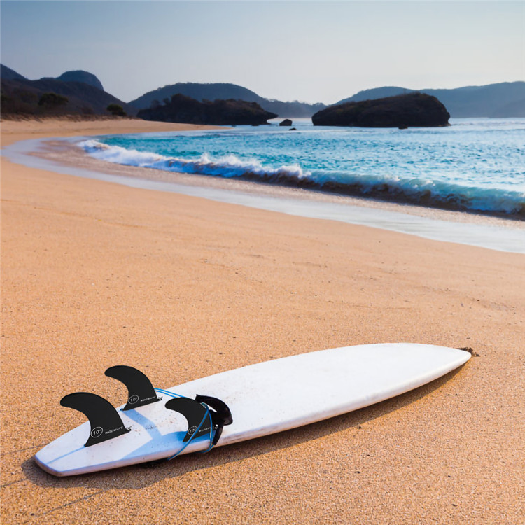 Upgrade to PVC Colorful Surfboard Fins for Enhanced Kiteboarding Performance