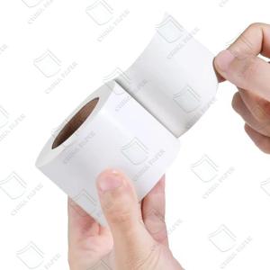China Non-removable Adhesive Labels For Wine And Beverage Bottles Self-adhesive Sticker wholesale