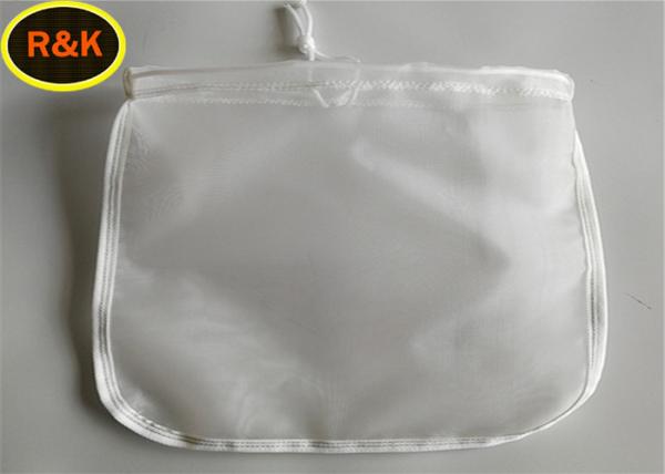 Reusable And Durable 30*30 Cm Nut Milk Nylon Fabric 100 Micron Filter Bag With
