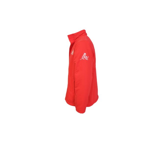 S-5XL Fleece Lined 413 GSM Black Thermal Jacket With Embroidery