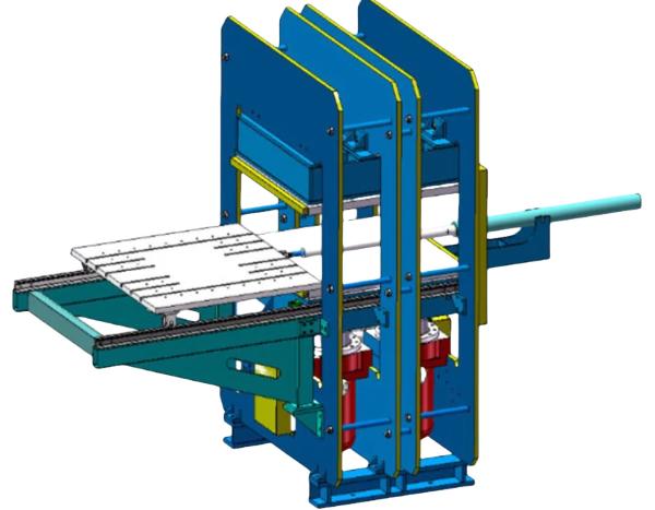 Rubber Shock Absorbing Spring Vulcanizing Machine Industrial Buffer Spring