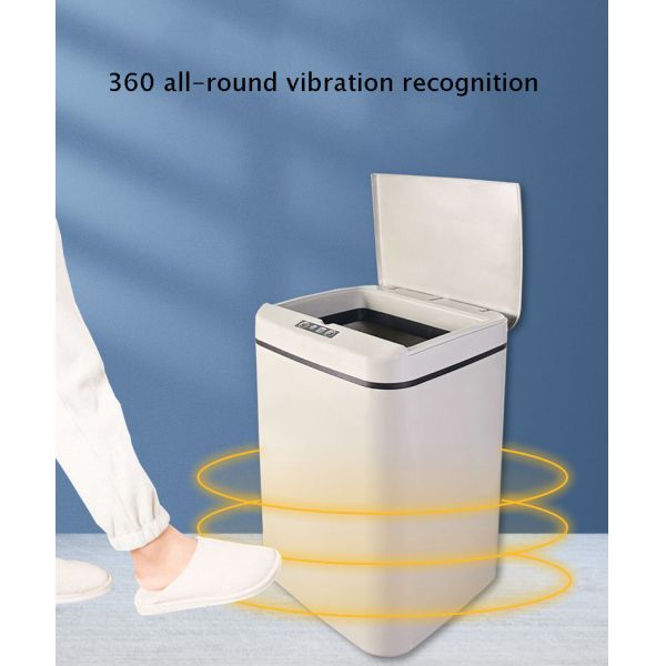 16L Large Capacity Household Intelligent Induction Automatic Suction Bag Trash Can