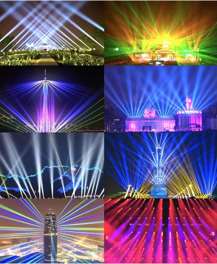 50000 Hour Working Lifetime 3- LED Beam Moving Head Stage Light for Party Disco DJ