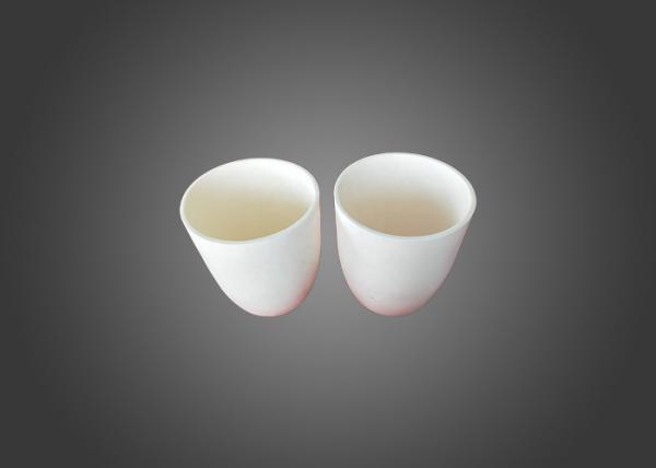 Quality High Temperature Proof Precision Ceramic Components , 20 * 320mm Magnesia Crucible for sale