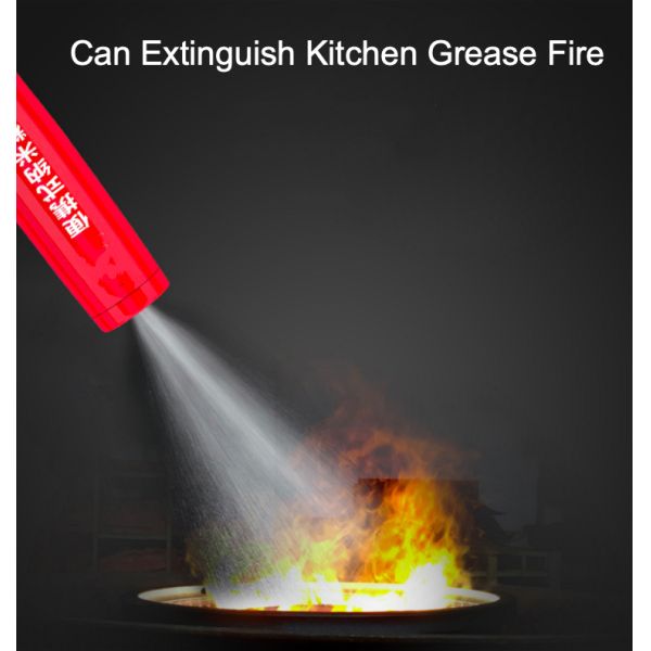 Portable Mini Aerosol Foam Fire Extinguisher 8 Bar For Vehicle