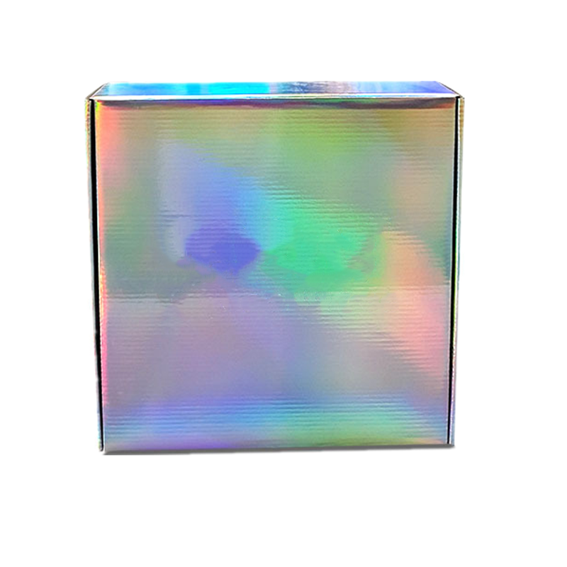 Collapsible Fashionable Design Cosmetic Paper Packaging Box with Holographic Effect
