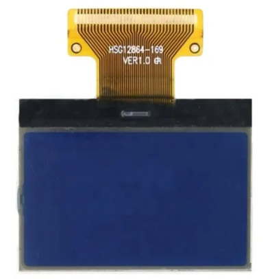 FPC Interface 128x64 COG LCD Module front view