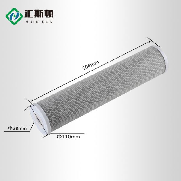 30-Inch Activated Carbon Water Purification Circular Industrial Filter Element by Huiston
