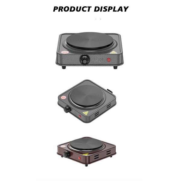 Kitchen Electric Stove Providing Rapid Heat Up and Adjustable Temperature Settings for Small Scale Food Businesses