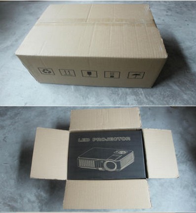 Best Native 720P/1080P 2800lumens 50000Hrs LED 3D Projector with Dual HDMI USB