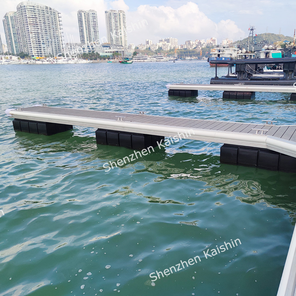 Plastic Polyethylene LLDPE Floating Dock Foam Filled Rotomolding Modular Floating Dock