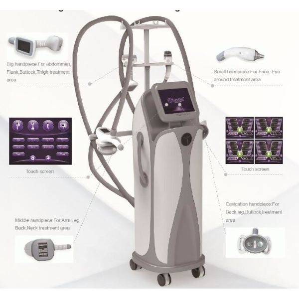 Touch Screen 16hz Rf Cavitation Vacuum Machine