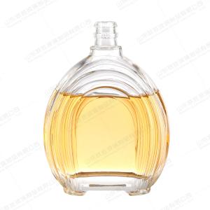 750ml Clear Glass Wine Bottle With Metal Cap Custom Size Accepted for Tequila and Wine