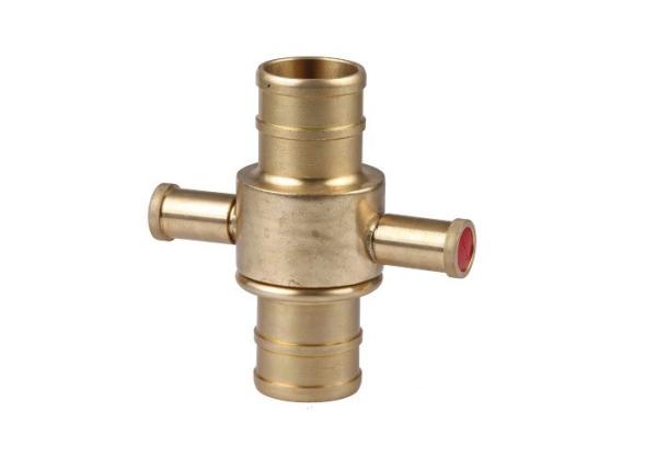 Quality Locked Type Fire Adapter Brass Hose Coupling For Fire Fighting DIN standard for sale
