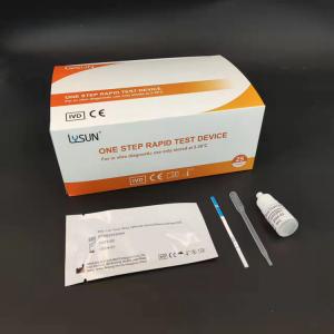 China Healthcare Serum Urine HCG Pregnancy Test Cassette 25mIU/Ml wholesale