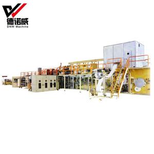 New Arrival Automatic Adult Making Diaper Machines Price in India with Longitudinal Folding System