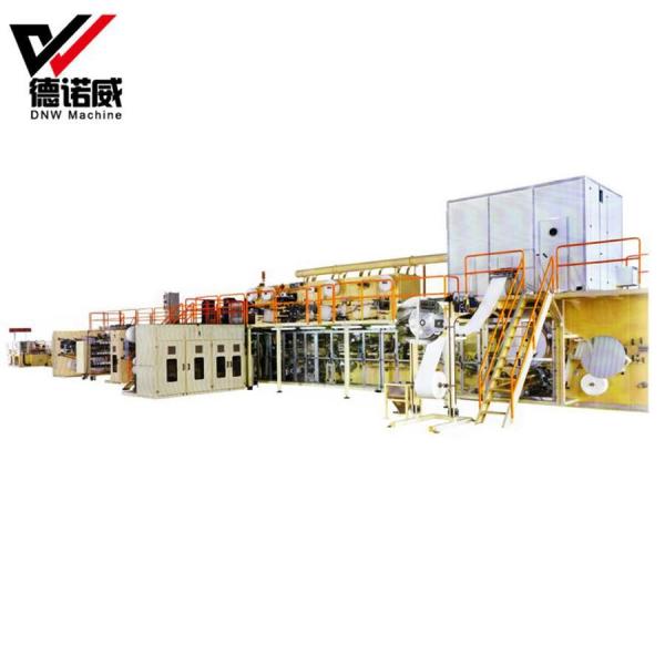 Quality New Arrival Automatic Adult Making Diaper Machines Price in India with Longitudinal Folding System for sale