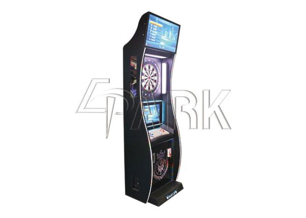 Quality Indoor Coin Operated Electronic Dart Machine With Automatic Calculation coin amusement game machine for sale