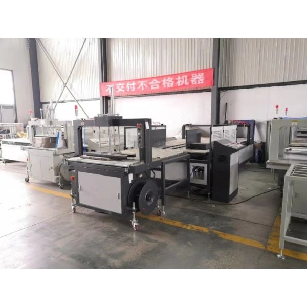 Hot Fusion Bundle Tying Machine Automatic Strapping Machine Easy Operation