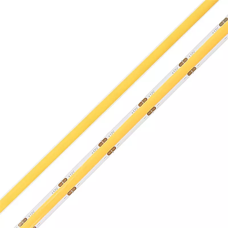 90lm/w Lamp Luminous Efficiency Smart COB Led Strip 12V 24V 5M 252leds for Advertising