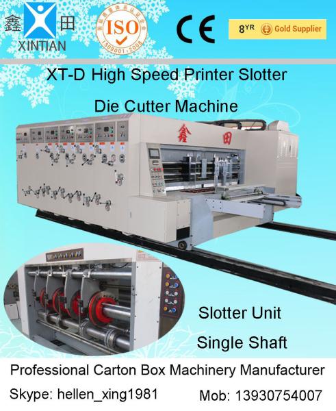 Quality Paper Board Stacker Chrome Corrugated Carton Manufacturing Machine 1200×2200mm for sale