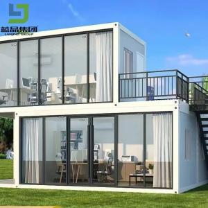 PVC Window Flat Pack Container House Earthquake Resistant Custom Design