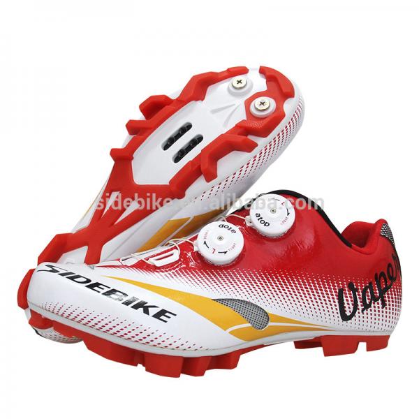 Quality Good Shock Absorption MTB Cycling Shoes , Mens Mountain Biking Shoes EVA Insole for sale