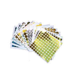 China Customized PET Hologram Label Sticker Various Shape And Design Available wholesale