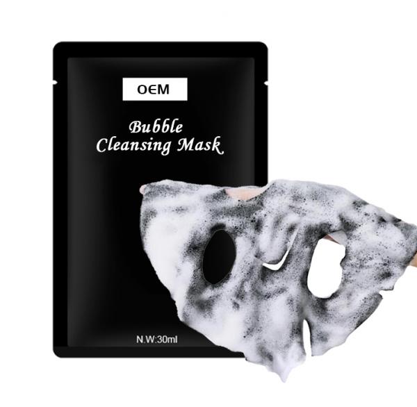 OEM Skincare Hydrating Sheet Mask Bubble Facial Mask 30ml