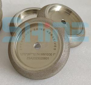 China WM 10 / 30 CBN Sharpener Grinding Wheel Electroplated 600# For Band Saw wholesale