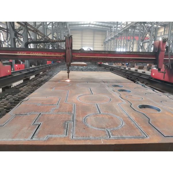 Oxygen Torch CNC Flame Cutting Hot Rolled Steel Plate Service 500mm