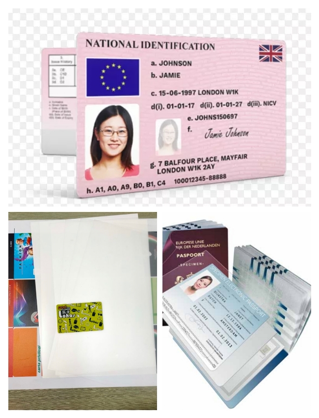 Anti Erfeiting ID Card Slight Matte 50mpa A3 PC Plastic Sheet