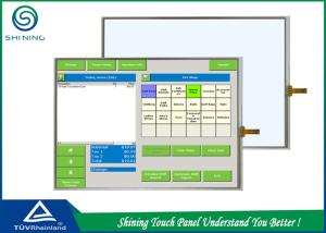 China Transparent 4 Wire POS Computer Touch Screen For Touch Monitor , Glass Touch Panel wholesale