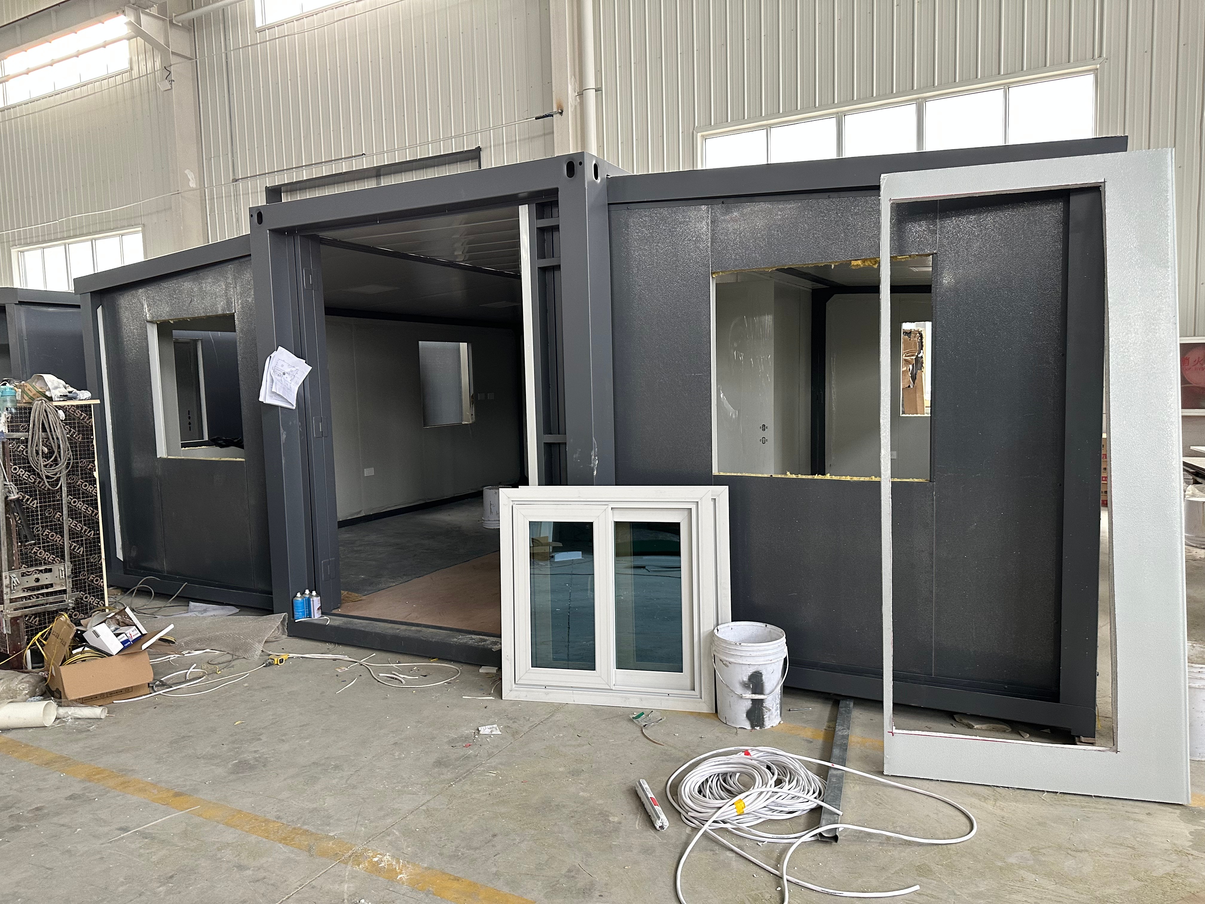 Contemporary Design Style Good Prices Movable Fireproof Expandable House Foldable Modular Container House Containers Home Extendable Mobile House
