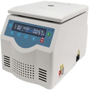 Compact Refrigerated Centrifuge with Temperature Stability and Safety Features