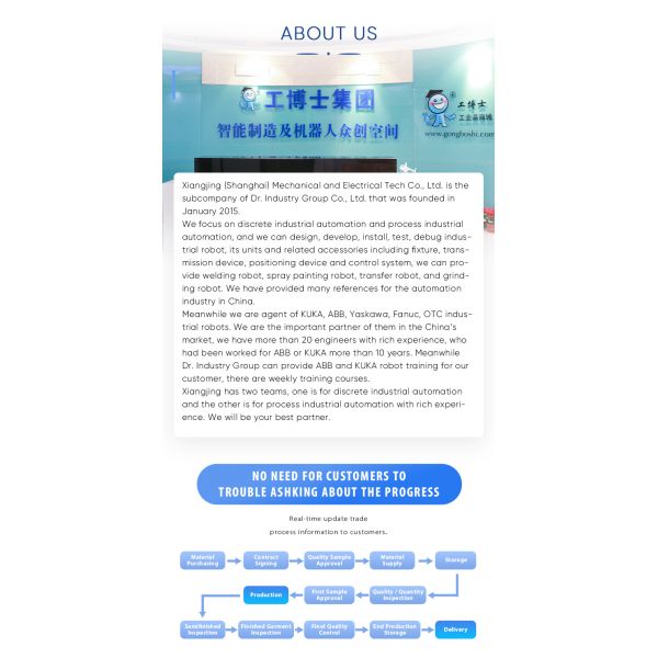 Welding Robot Arm YASKAWA Motoman AR1440 With RD350 Welder Robot Arm 6 Axis