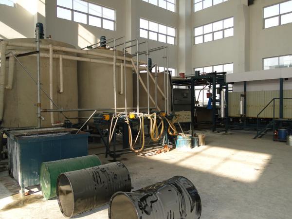 Quality Full Automatic Low Pressure Foam Machine , Polyurethane Foam Production Line 300L / Min for sale